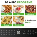 NutriChef 32 Quart Digital Air Fryer Oven