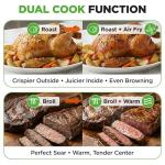 NutriChef 32 Quart Digital Air Fryer Oven