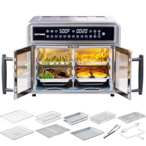 HotKing Dual-Zone 28 QT Air Fryer Oven Combo