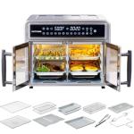 HotKing Dual-Zone 28 QT Air Fryer Oven Combo