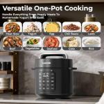 Carori 9-in-1 Dual Pot Electric Cooker, 6 Qt