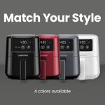 Chefman 2 Qt Compact Digital Air Fryer – Red
