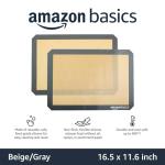 Amazon Basics Non-Stick Silicone Baking Mat Set