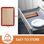 Non-Stick Silicone Baking Mat Set of 2
