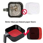 Reusable Silicone Liners for 8.5 Inch Air Fryers