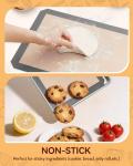 Sopito Non-Stick Silicone Baking Mats Set of 5