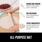 Reusable Nonstick Silicone Baking Mats, 2-Pack