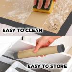 Zulay Kitchen Reusable Silicone Baking Mats - 2-Pack