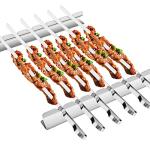 BearMoo Stainless Steel BBQ Skewers Set of 6