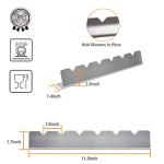 Stainless Steel Kabob Skewers Rack Set of 2