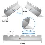 Stainless Steel BBQ Skewers Set with Storage Bag