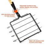 Camerons BBQ Skewer Rack Set with Handle & Skewers