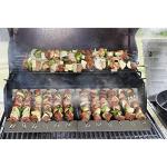 Stainless Steel Kabob Skewers Rack Set of 2