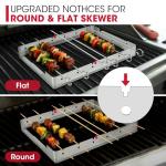 Unicook Stainless Steel BBQ Shish Kabob Set