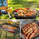 BearMoo Stainless Steel BBQ Skewers Set of 6