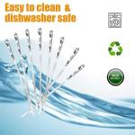 Fengzhe 17-Inch Stainless Steel BBQ Skewers Set