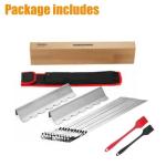 Fengzhe 17-Inch Stainless Steel BBQ Skewers Set