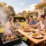 Stainless Steel Kabob Skewers Rack Set of 2