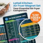 Air Fryer Cheat Sheet and Cookbook Bundle