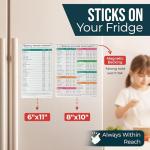 Air Fryer Cheat Sheet Set for 80+ Foods