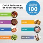 Air Fryer Cheat Sheet and Cookbook Bundle