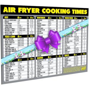 Extra Large Air Fryer Cooking Times Magnet