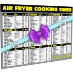 Extra Large Air Fryer Cooking Times Magnet