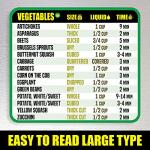 Instant Pot Cheat Sheet Magnet for Quick Cooking