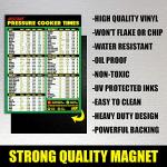 Instant Pot Cheat Sheet Magnet for Quick Cooking