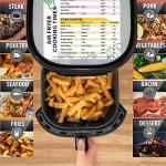 Air Fryer Cooking Times Magnetic Cheat Sheet