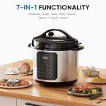 8 Quart Electric Pressure Cooker & Air Fryer