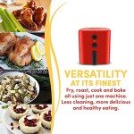 Elite Gourmet 1.1 Quart Personal Air Fryer