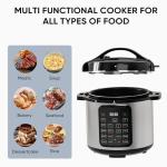 8 Quart Electric Pressure Cooker & Air Fryer
