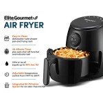 Elite Gourmet 2.1Qt Programmable Hot Air Fryer