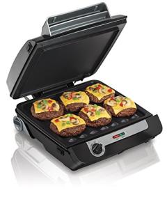 Hamilton Beach 4-in-1 Indoor Grill & Griddle Combo
