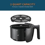 Elite Gourmet 2.1Qt Programmable Hot Air Fryer