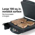 Hamilton Beach Indoor Searing Grill for Steak Lovers