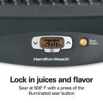 Hamilton Beach Indoor Searing Grill for Steak Lovers