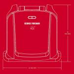 George Foreman 4-Serving Electric Grill & Panini Press