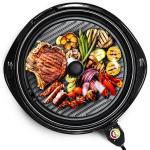 Elite Gourmet 14" Indoor Electric Grill - Black