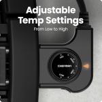 Chefman Smokeless Indoor Electric Grill with Temperature Control