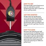 Elite Gourmet 14" Indoor Electric Grill - Black