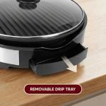 Elite Gourmet 12" Smokeless Indoor BBQ Grill