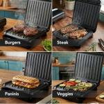 OVENTE Compact Electric Grill & Panini Press