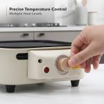 OVENTE 2-in-1 Smokeless Electric Grill & Griddle