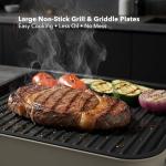 OVENTE 2-in-1 Smokeless Electric Grill & Griddle