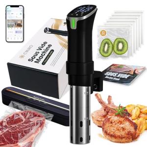 CRUXO Sous Vide Cooker Kit with App Control