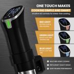 CRUXO Sous Vide Cooker Kit with App Control