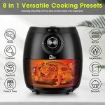 Uten 5.8QT Electric Air Fryer with Timer