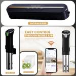 CRUXO Sous Vide Cooker Kit with App Control